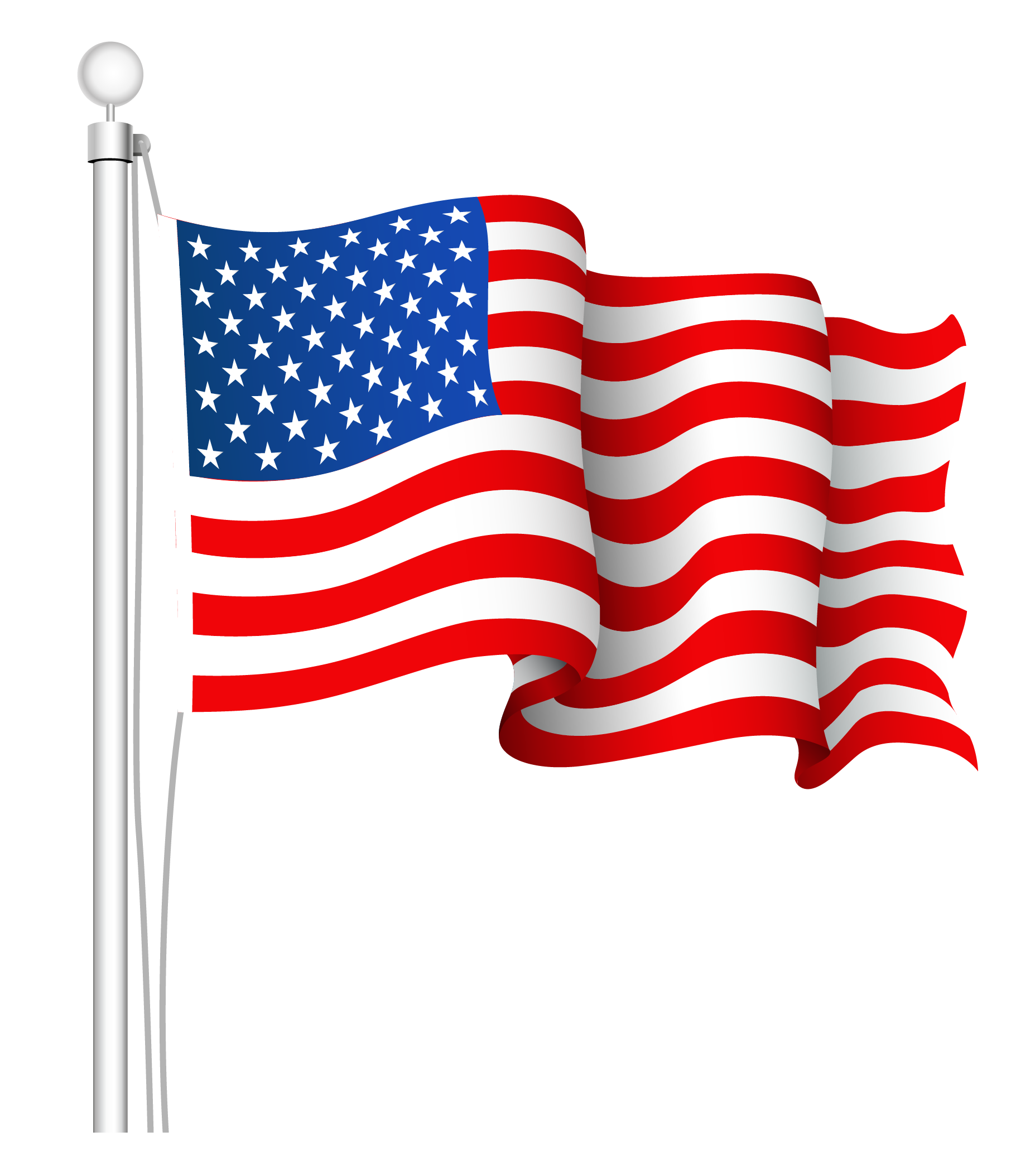 States United flag clip art States United flag clip art